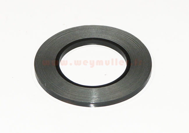 Ruban de décoration noir. Largeur 3mm