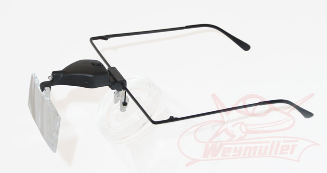 Lunette loupe avec éclairage LED
