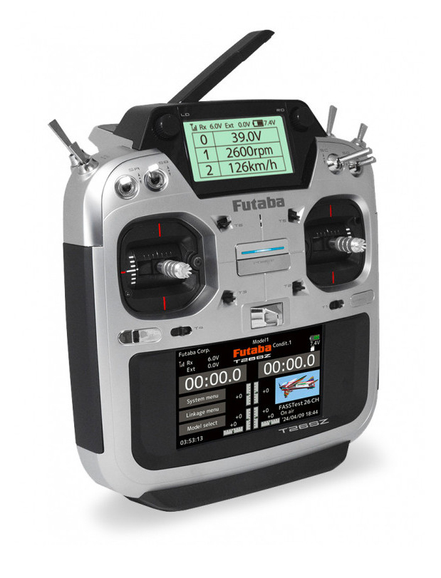 Radio Futaba T26SZ + 3 x récepteur R7214SB